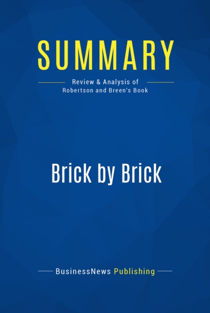Summary: Brick by Brick, EPUB eBook