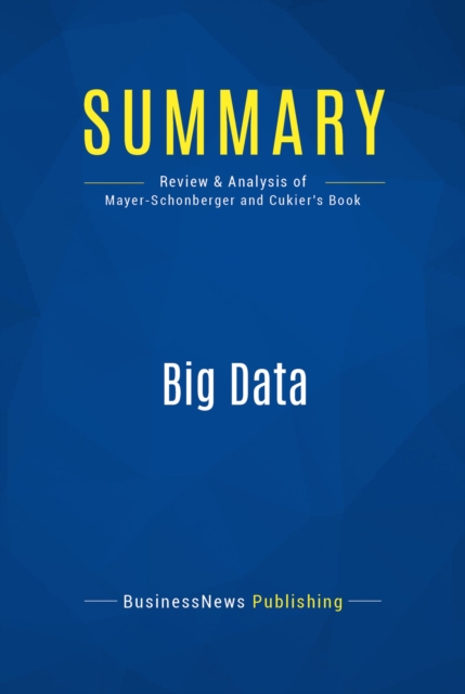 Summary: Big Data, EPUB eBook