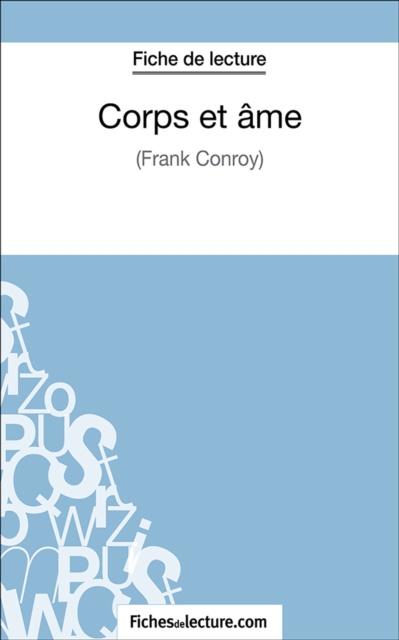 Corps et ame : Analyse complete de l'oeuvre, EPUB eBook