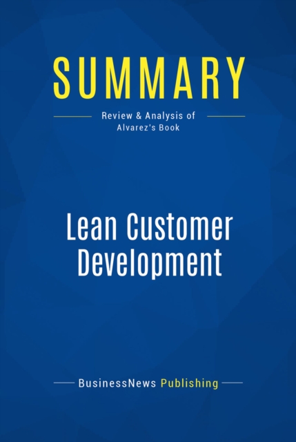 Summary: Lean Customer Development, EPUB eBook