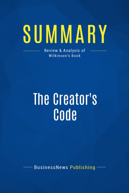 Summary: The Creator's Code, EPUB eBook