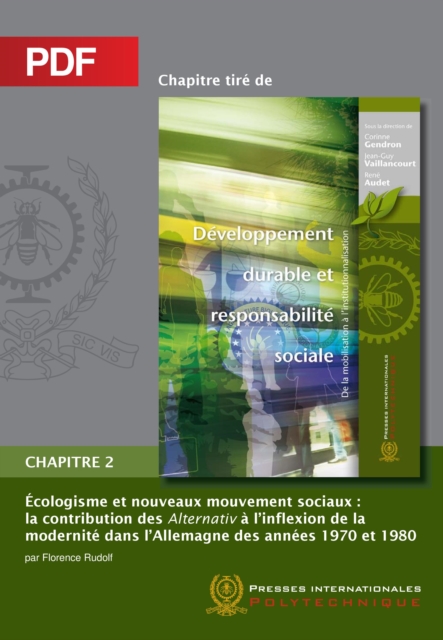 Ecologisme et nouveaux mouvement sociaux (Chapitre PDF) : La contribution des Alternativ a l'inflexion de la modernite dans l'Allemagne des annees 1970 et 1980, PDF eBook