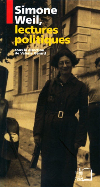 Simone Weil, lectures politiques, PDF eBook