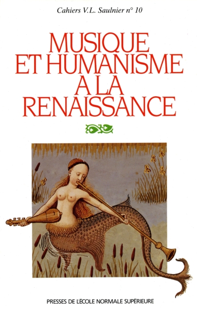 Musique et humanisme a la Renaissance, PDF eBook