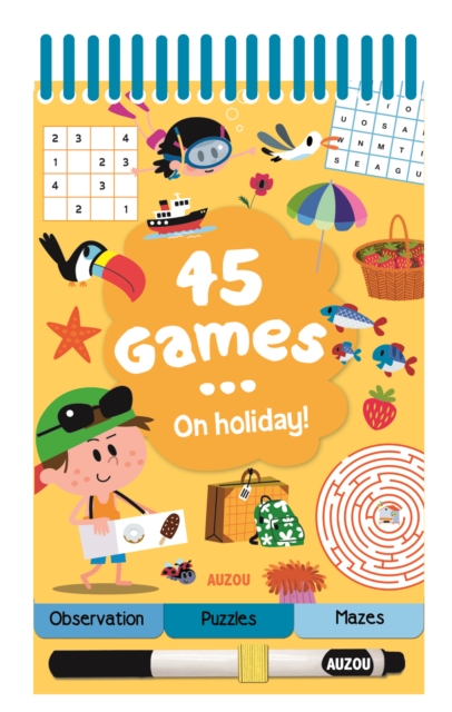 45 Games... on Holidays!, Mixed media product Book