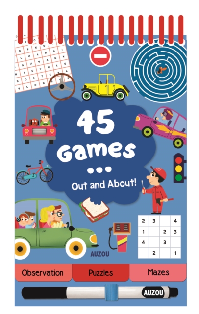 45 Games... Out and About, Mixed media product Book