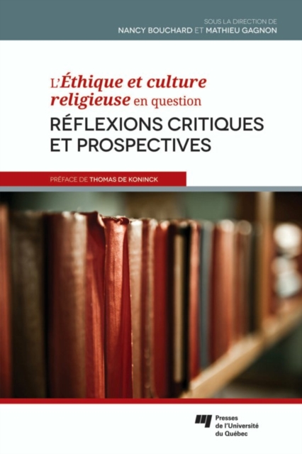 L'Ethique et culture religieuse en question : Reflexions critiques et prospectives, EPUB eBook