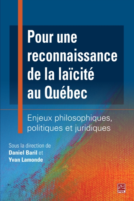 Pour une reconnaissance de la laicite au Quebec, PDF eBook
