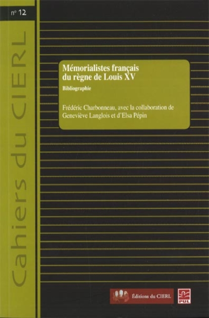 Memorialistes francais du regne Louis XV, PDF eBook