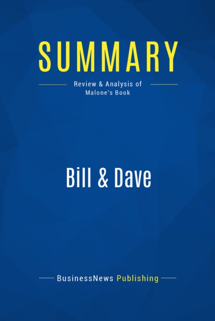Summary: Bill & Dave, EPUB eBook