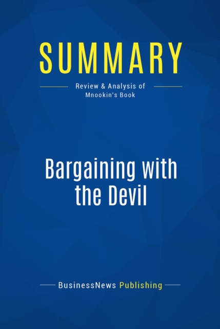 Summary: Bargaining with the Devil, EPUB eBook