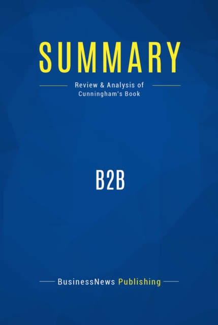 Summary: B2B, EPUB eBook