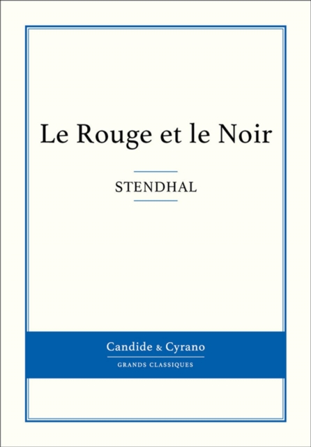 Le Rouge et le Noir, EPUB eBook