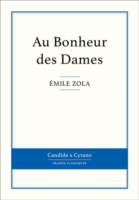 Au Bonheur des Dames, EPUB eBook