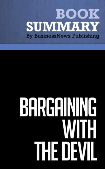 Summary: Bargaining With The Devil  Robert Mnookin, EPUB eBook