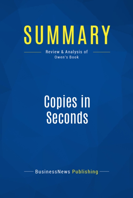 Summary: Copies in Seconds, EPUB eBook