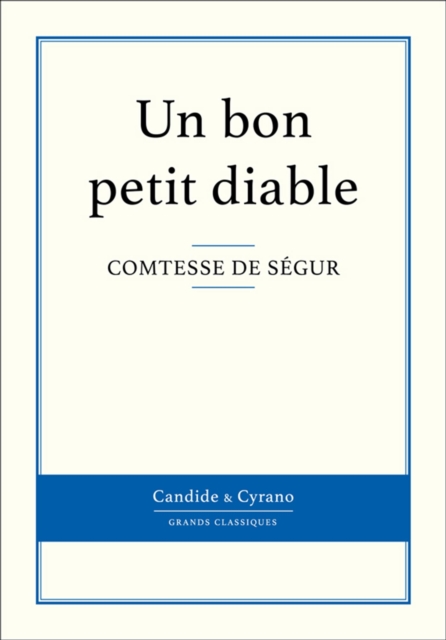 Un bon petit diable, EPUB eBook