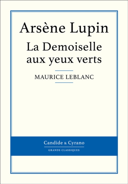 La Demoiselle aux yeux verts, EPUB eBook