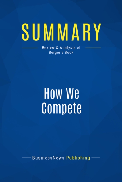 Summary: How We Compete, EPUB eBook