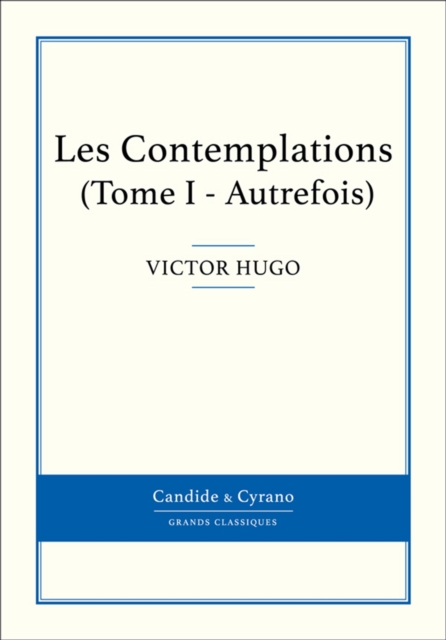 Les Contemplations I, EPUB eBook