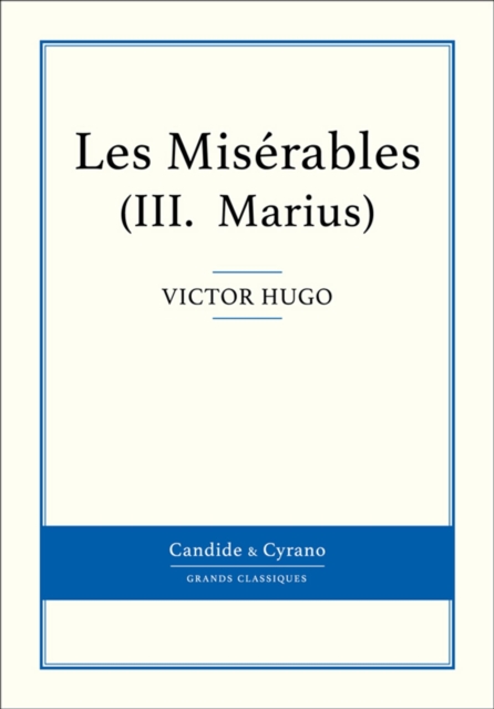 Les Miserables III - Marius, EPUB eBook