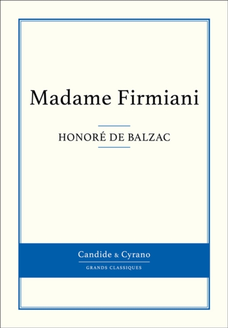 Madame Firmiani, EPUB eBook