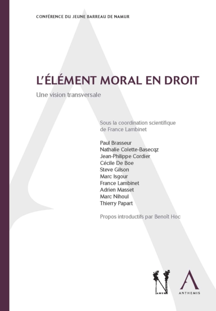 L'element moral en droit, EPUB eBook