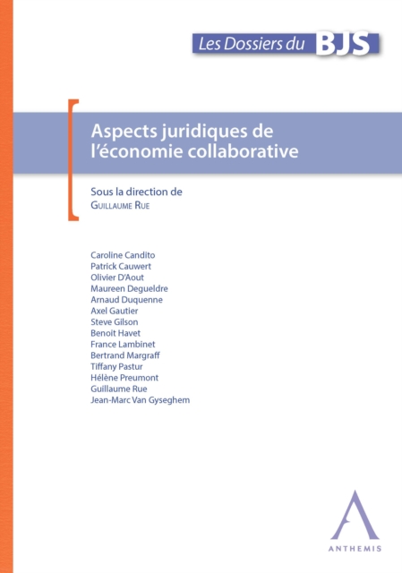 Aspects juridiques de l'economie collaborative, EPUB eBook