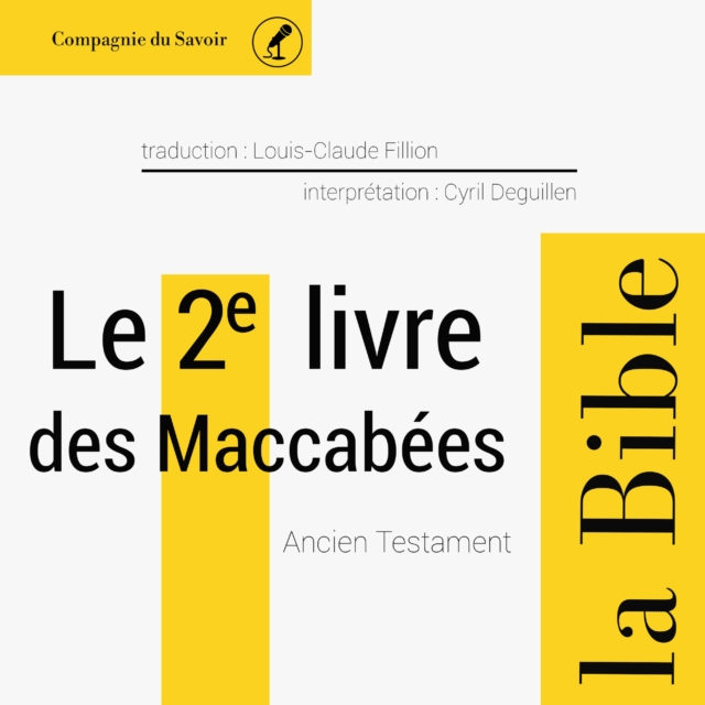 Le 2e Livre des Maccabees : unabridged, eAudiobook MP3 eaudioBook