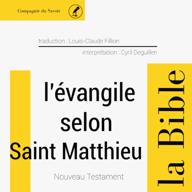Evangile selon Saint Matthieu, eAudiobook MP3 eaudioBook