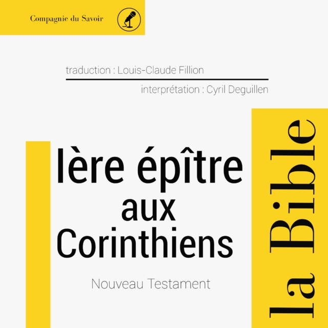 Premiere epitre aux Corinthiens, eAudiobook MP3 eaudioBook