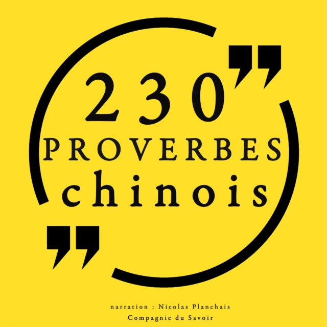 230 Proverbes Chinois, eAudiobook MP3 eaudioBook