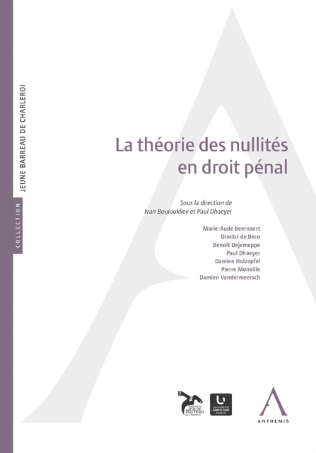 La theorie des nullites en droit penal, EPUB eBook