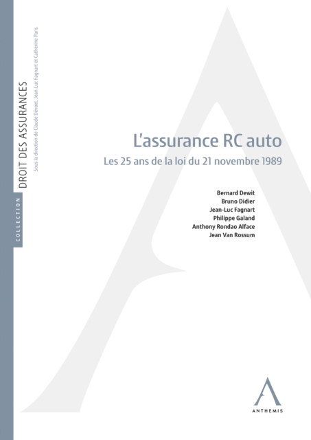 L'assurance R.C. auto, EPUB eBook