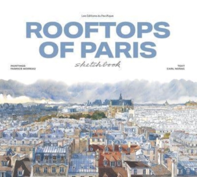 Rooftops of Paris sketchbook, Hardback Book
