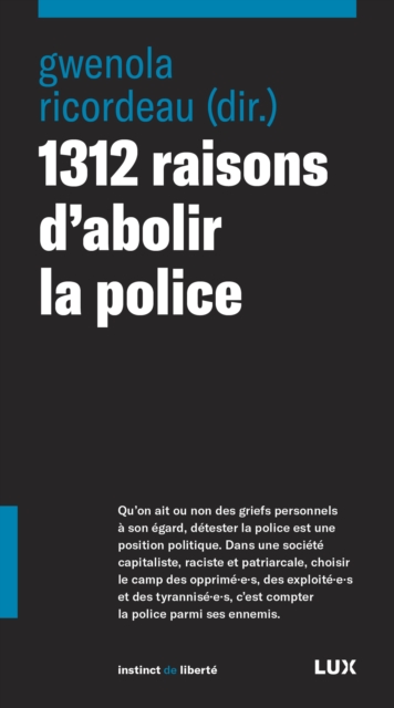 1312 raisons d'abolir la police, EPUB eBook