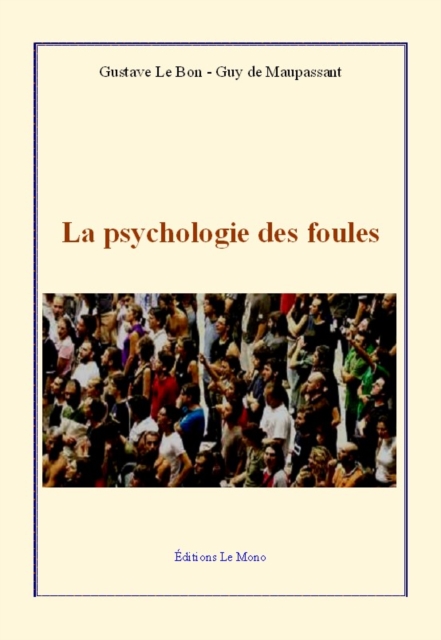 La psychologie des foules, EPUB eBook