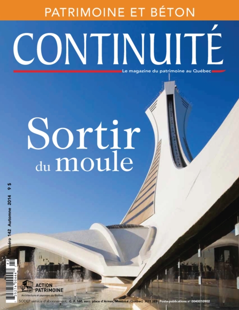 Continuite. No. 142, Automne 2014 : Sortir du moule, PDF eBook