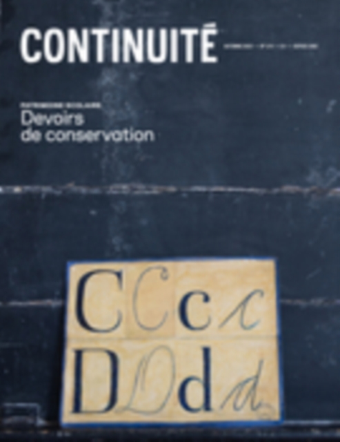 Continuite. No. 174, Automne 2022 : Patrimoine scolaire. Devoirs de conservation, PDF eBook