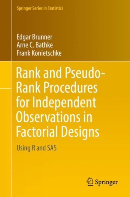 Rank and Pseudo-Rank Procedures for Independent Observations in Factorial Designs : Using R and SAS, EPUB eBook