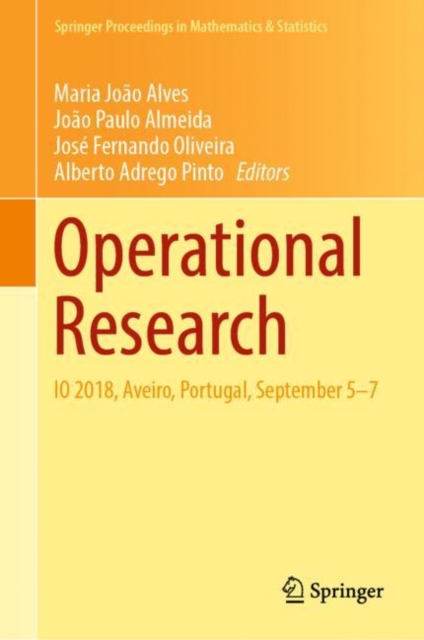 Operational Research : IO 2018, Aveiro, Portugal, September 5-7, EPUB eBook