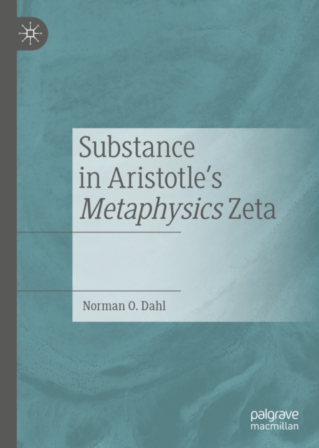 Substance in Aristotle's Metaphysics Zeta, EPUB eBook