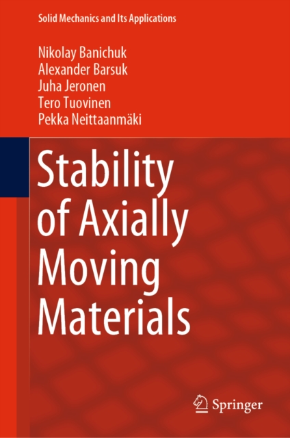 Stability of Axially Moving Materials, EPUB eBook