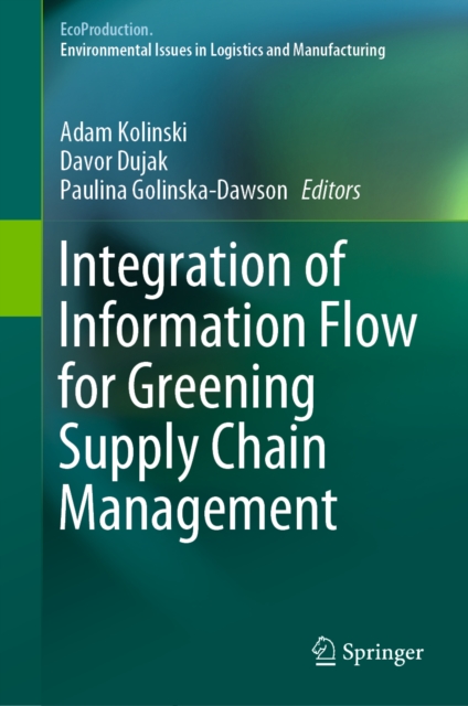 Integration of Information Flow for Greening Supply Chain Management, EPUB eBook