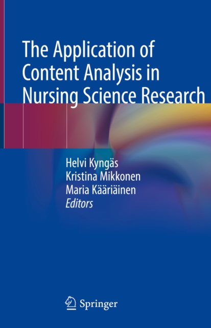 The Application of Content Analysis in Nursing Science Research, EPUB eBook