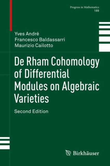 De Rham Cohomology of Differential Modules on Algebraic Varieties, PDF eBook