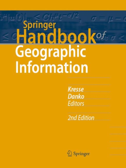 Springer Handbook of Geographic Information, EPUB eBook
