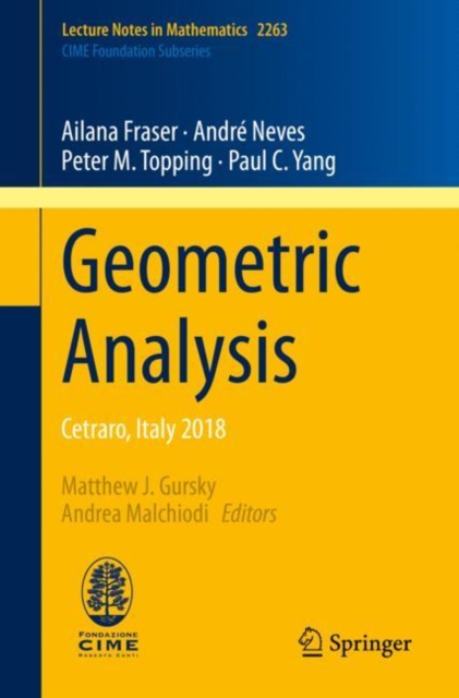 Geometric Analysis : Cetraro, Italy 2018, EPUB eBook