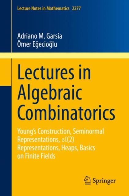 Lectures in Algebraic Combinatorics : Young's Construction, Seminormal Representations,  SL(2) Representations, Heaps,  Basics on Finite Fields, EPUB eBook
