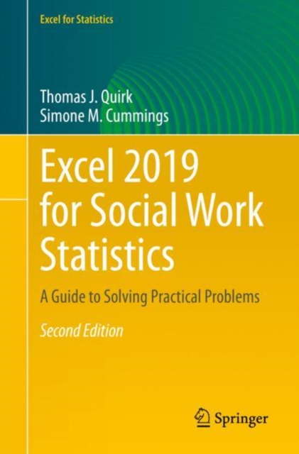 Excel 2019 for Social Work Statistics : A Guide to Solving Practical Problems, EPUB eBook